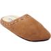 Wide Width Women's The Stitch Clog Slipper by Comfortview in Tan (Size XL W)