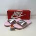 Nike Shoes | Nike Kid's/Girl's Kawa ( Gs/Ps) Slide Sandals Pink Nib Fast Shipping! | Color: Pink/Silver | Size: Various