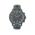 Versus Versace Mens Analog Quarz Uhr mit Leather Armband VSPHJ0420