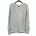 J. Crew Sweaters | J Crew Men Size Large Sweater Crewneck Pullover Top Gray Marled Cotton Knit | Color: Gray | Size: L