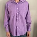 Ralph Lauren Shirts | Lauren Ralph Lauren Stretch Fabric Regular Fit Plaid Shirt | Color: Purple | Size: Xl