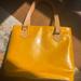 Louis Vuitton Bags | Euc Louis Vuitton Yellow Vernis Shoulder Tote With Authentic Dust Bag! | Color: Gold/Yellow | Size: Os