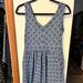 Anthropologie Dresses | Blue Summer Dress | Color: Blue/White | Size: 10