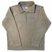 Columbia Shirts | Columbia Quarter 1/4 Zip Up Fleece Khaki Pullover Sweatshirt Men’s Size Xxl | Color: Cream/Tan | Size: Xxl