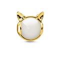 Thomas Sabo Damen-Bead Katzenohren gold 925 Sterlingsilber gelbgold vergoldet K0329-413-14