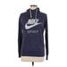 Nike Pullover Hoodie: Blue Tops - Women's Size Large