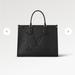 Louis Vuitton Bags | 100% Authentic Louis Vuitton Onthego Gm Black Bag Perfect Brand New Condition | Color: Black | Size: Os