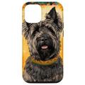 Hülle für iPhone 14 Pro Bouvier Des Flandres Western-Boho-Stil Hund Haustier