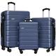 KEYTAN Hardside Expandable Spinner Wheels Luggage Suitcase(20/24/28, Navy Blue, Luggage Hardside Expandable Luggage Spinner Wheels Luggage Suitcase(20/24/28