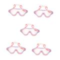 Milisten 5pcs Children's Swimming Goggles Kid Swim Goggles Boy Suits Sunglasses Swim Goggles Swim Goggles 4-7 Pool Pink Plastic Children's Products Diving Girl Child