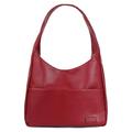 Hobo Bag Women Chic Vegan Leather Tote Bag Purse Stylish Casual Trendy Large Soft Shoulder Bag, Winered, One Size