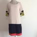 Anthropologie Dresses | C Luce Color Block Dress Nwot | Color: Cream | Size: S