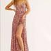 Free People Dresses | - Free People Size 4 Miorca Strappy Maxi Dress Size4 4 | Color: Pink/Red | Size: 4