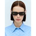 Gucci Accessories | Gucci Rectangular Frame Sunglasses | Color: Black | Size: Os