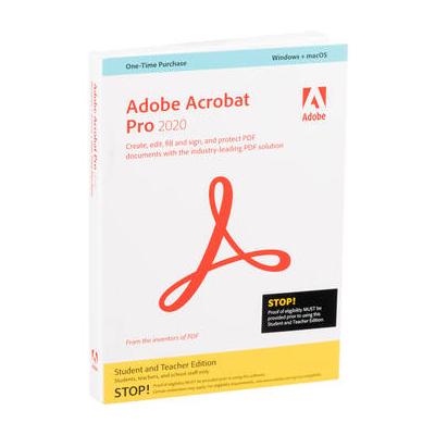 Adobe Acrobat Pro Student / Teacher Edition 2020 (...