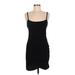 Love, Fire Casual Dress - Sheath: Black Solid Dresses - Women's Size Medium
