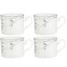 Noritake Birchwood Set Of 4 Cups, 8 Oz.