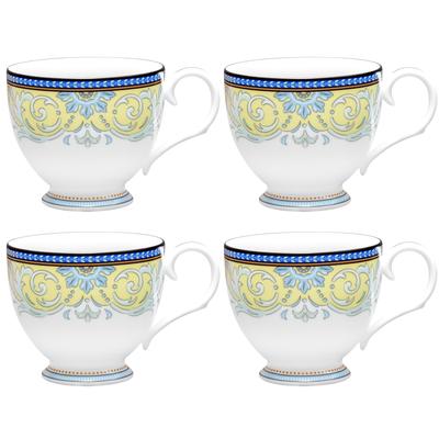Noritake Menorca Palace Set Of 4 Tea Cups, 7 Oz.