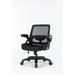 Tryimagine Big & Tall Office Chair 400Lbs w/ Flip-Up Arms, Mesh Ergonomic Heavy Duty Computer Chair Desk Chair Wide Seat | 23 W x 21 D in | Wayfair