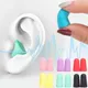 Soft Silicone Ear Plug Sound Insulation Ear Protection Earplug Anti-noise Plugs Foam Soft Noise