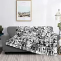 My foreAcademia Hawks Manga Blankets Glutnel Textile Decor Portable Throw Blanket Bedroom and
