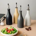 Reduce Oxidation Ceramic Olive Oil Dispenser Bottle Modern Design Large Capacity Kitchen Sauce Pot