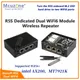 WiFi6 Wireless Repeater for NanoPi R5S R6C Dedicated NVME to Dual WiFi6 module MT7922 AX200