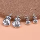 S925 sterling silver vintage small money bag pendant Handmade DIY bracelet necklace jewelry