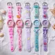 Sanurgente-Montre-bracelet à quartz étanche pour enfant motif 3D Cinnamoro Hello Kitty Kuromi