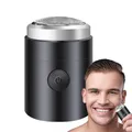 Mini rasoir électrique portable pour hommes rasoir à barbe de poche lavable machine à raser aste