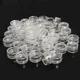 50pcs 5g Sample Clear Cream Jar Mini Cosmetic Bottles Containers Transparent Pot for Nail Arts Small