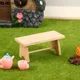 1pc Holz simulation teat able Couch tisch Wohnzimmer Spielzeug Puppenhaus Zubehör Mini Puppenhaus