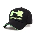 Casquettes de course unisexes style kawasakis course automobile chapeaux de camionneur moto