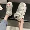 Neue Sandalen Damen Sommer Mode Dicke Bodenbildung Atmungsaktive Eugene Gaze Netz Römischen Mode