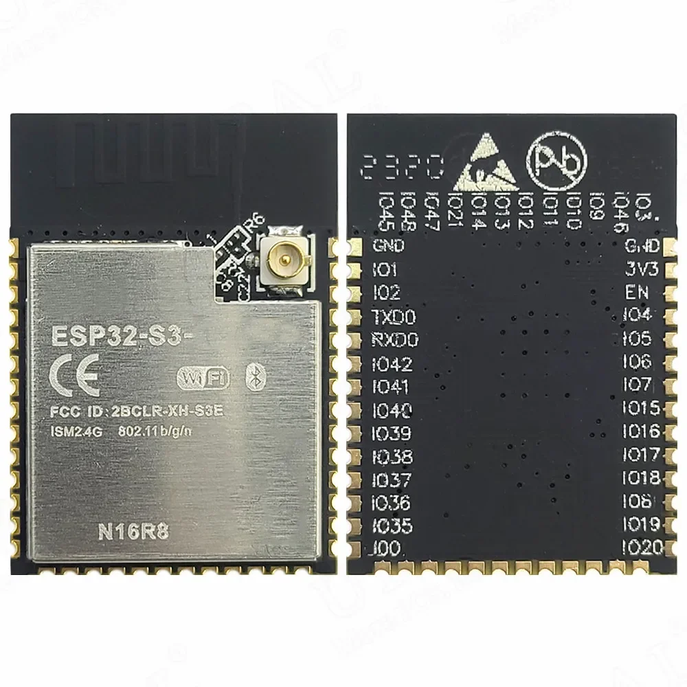 ESP32-S3 N16R8 2,4G WLAN BT Modul mit Erweitertem Dual-Core Stromsparendem MCU Internet der Dinge 8MB PSRAM 16MB Flash ESP32 S3 Image