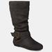 Journee Collection Journee Collection Women's Wide Calf Shelley-6 Boot - Grey - 9