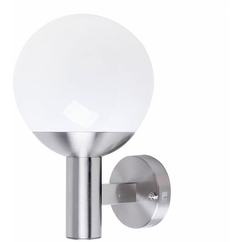 Eglo - Wandleuchte Wandlampe Kugelleuchte Außenleuchte Eingangs Beleuchtung Smart led Edelstahl,