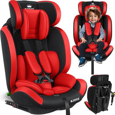 KIDIZ® Autokindersitz Premium Kinderautositz Gruppe 1+2+3, 9-36 kg 5-Punkt-Sicherheitsgurt Autositz