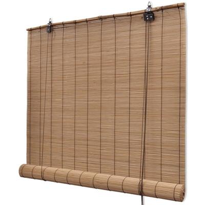 Bambusrollo Braun 80x160 cm vidaXL