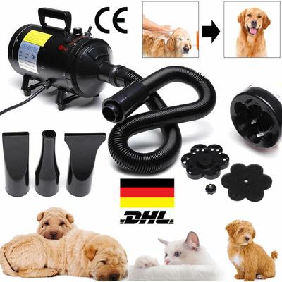 Haustierfön 4 in1 Haartrockner/Bürste für Hunde Katzen und andere Haustier 2800w