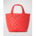 Metro Micro Quilted Crossbody Tote Bag