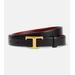 Timeless T Reversible Leather Belt