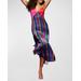 Rainbow Stripe Slip Dress