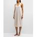 Catherine Sleeveless Scoop-neck Cotton Chemise