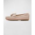 Pista Tassel Suede Driver Loafers