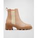 Joan Now Leather Chelsea Ankle Boots