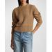 Openwork Cotton-blend Crewneck Sweater