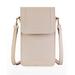 Liv Phone Pebble Leather Crossbody Bag