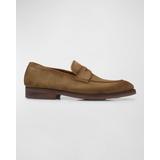 Lucien Suede Penny Loafers