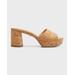 Daliplatlow Cork Mule Sandals